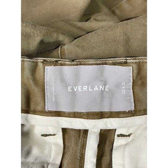 EVERLANE Men's Tan Midweight Athletic-Fit Chino Pants SZ 32X32 - Picture 11 of 12
